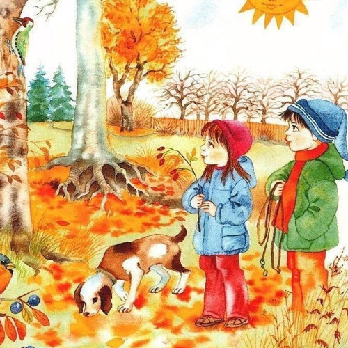 Стихи про осень для детей 2 лет