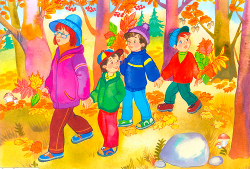 Короткие стихи про осень для детей 2-3 лет