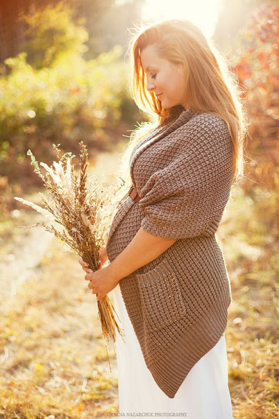 идеи фотосессии для беременных на природе осенью