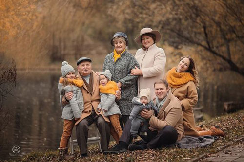 идеи для семейной фотосессии на природе осенью фото 9