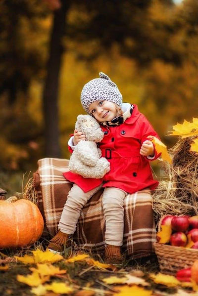 идеи для семейной фотосессии на природе осенью с детьми