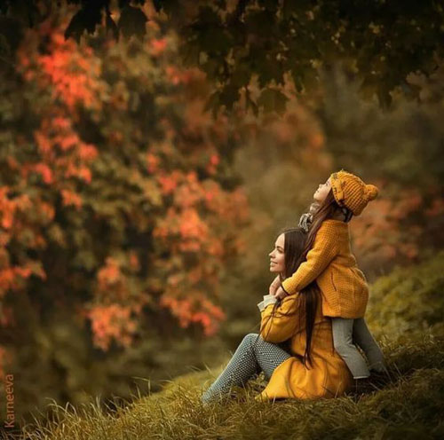 семейная фотосессия осенью на природе идеи фото с детьми 9