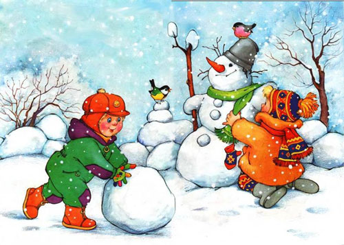Короткие и красивые стихи про зиму для детей 2-3 лет