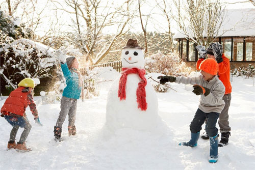 Короткие и красивые стихи про снеговика для детей 5 лет