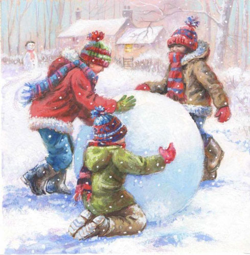 Загадки про снеговика для детей 8-9 лет