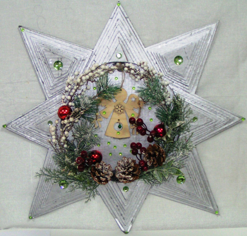 поделка рождественская вифлеемская звезда своими руками 10