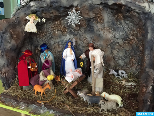 поделки Рождество Христово своими руками в садик