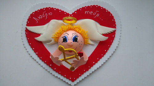 день Святого Валентина поделки для детей 4