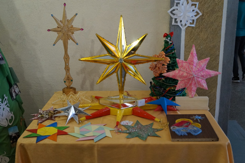 поделка рождественская вифлеемская звезда своими руками 5