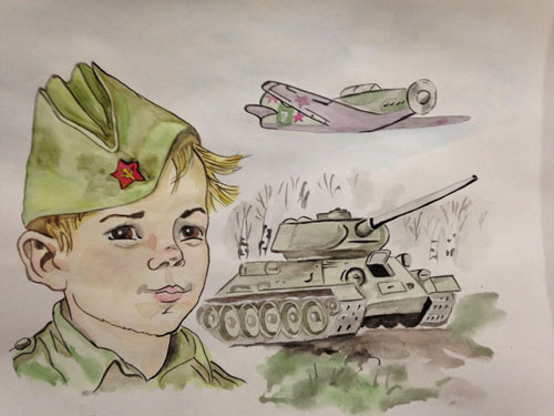 Красивые стихи о войне для детей начальной школы