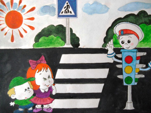 Загадки про светофор для детей 4-5 лет