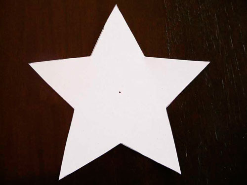 как сделать большую звезду из бумаги 3