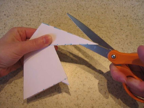оригами кролик из бумаги для детей 11