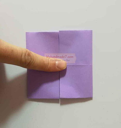 оригами кролик из бумаги понятные схемы для детей поэтапно 6