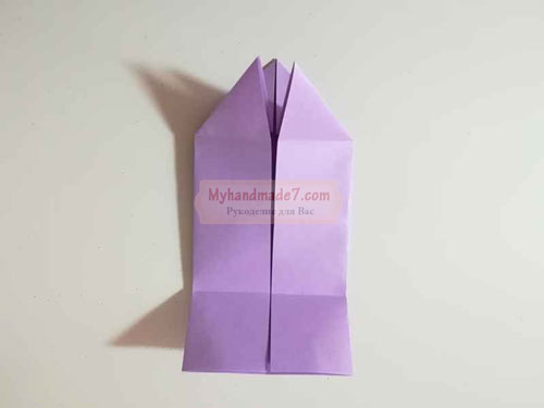 оригами кролик из бумаги понятные схемы для детей поэтапно 2