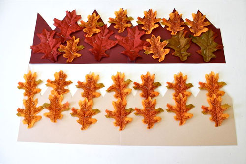 поделки из листьев для детского сада на тему осень 9