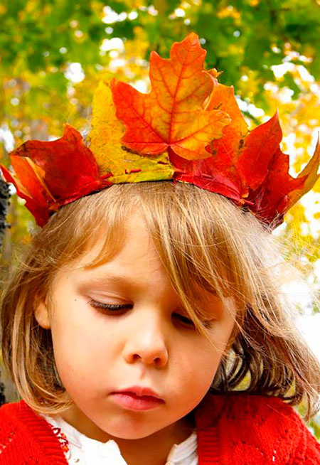 поделки из листьев для детского сада на тему осень 10