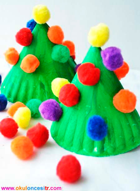простые новогодние поделки на елку в детский сад 4