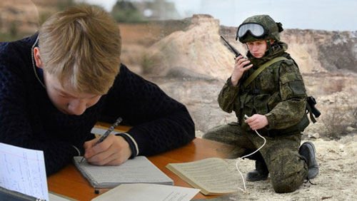 Письмо российскому солдату от школьника 4