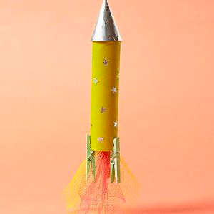 объемная ракета из бумаги своими руками для детей 8
