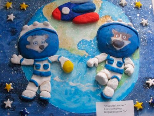 поделки ко дню космонавтики для детского сада из бросового материала
