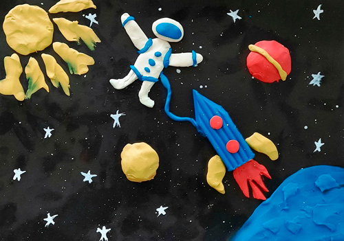 день космонавтики в детском саду поделки фото 5