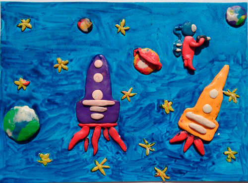 день космонавтики в детском саду поделки фото 7