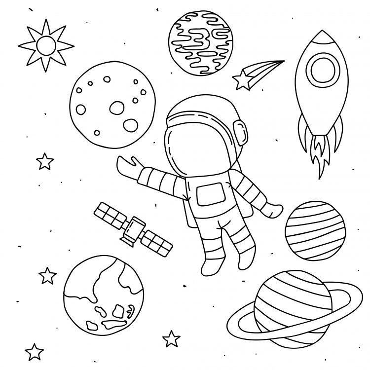 Поделки ко Дню космонавтики для детского сада 8