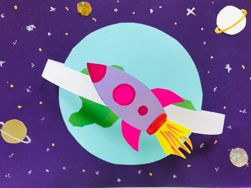 Поделки в детский сад на День космонавтики