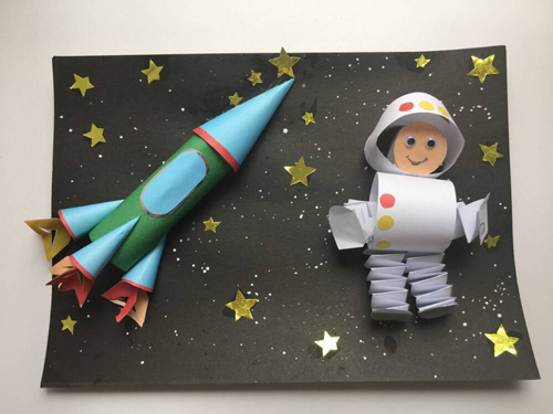 День Космонавтики в детском саду поделки фото и описание 9