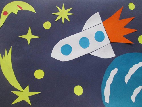 Поделки в детский сад на День космонавтики 2