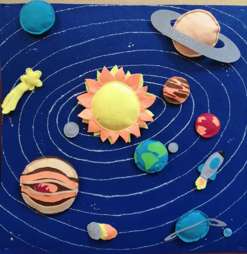 поделки в детский сад на день космонавтики младшая группа 9