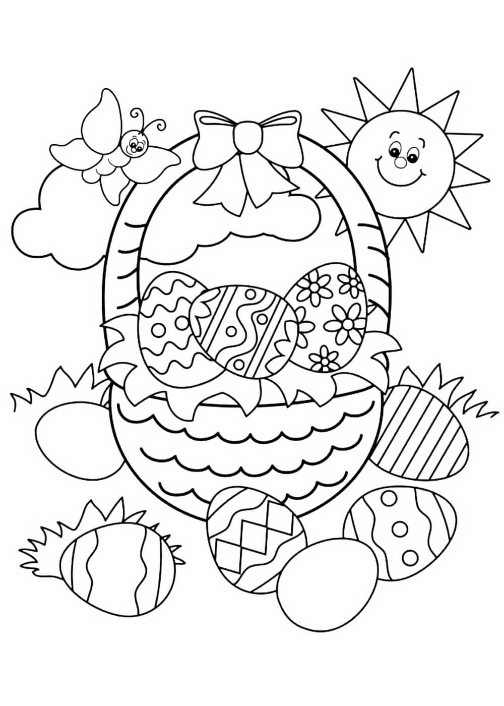 рисунок на тему пасхи для детей в детский сад 4
