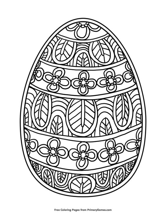 как нарисовать пасхальное яйцо раскраска карандашом для начинающих 7