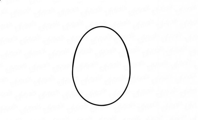 Как нарисовать пасхальное яйцо 10