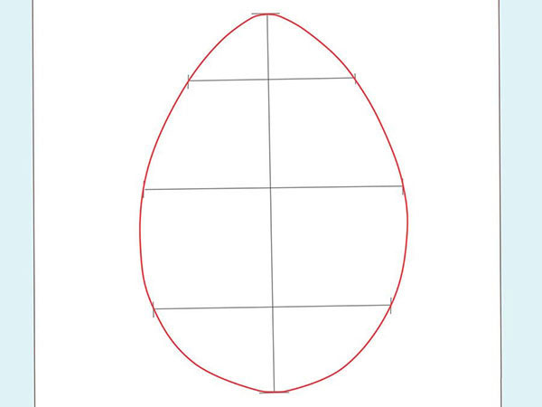 Как нарисовать пасхальное яйцо 4