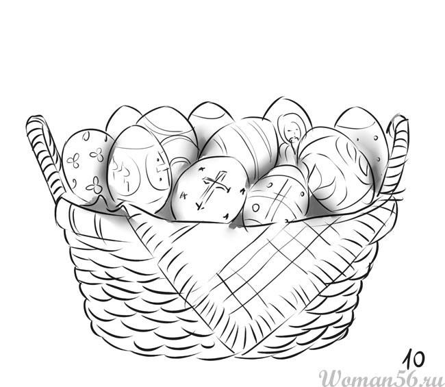 нарисовать пасхальное яйцо 2 класс 3