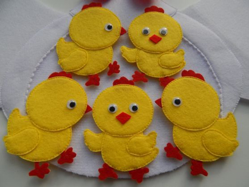 поделка цыпленок на Пасху в детский сад 10