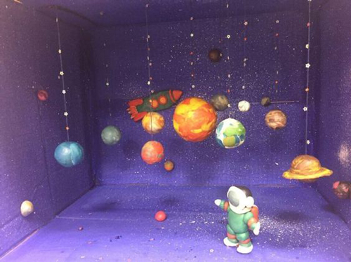 простые поделки в детский сад на День Космонавтики 8
