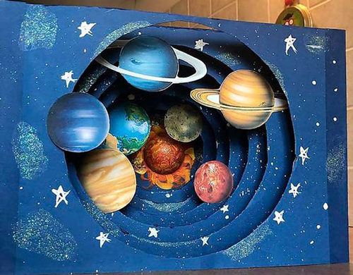 простые поделки в детский сад на День Космонавтики 7