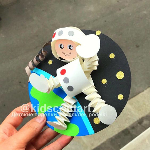 поделки в детский сад на День Космонавтики своими руками фото 4
